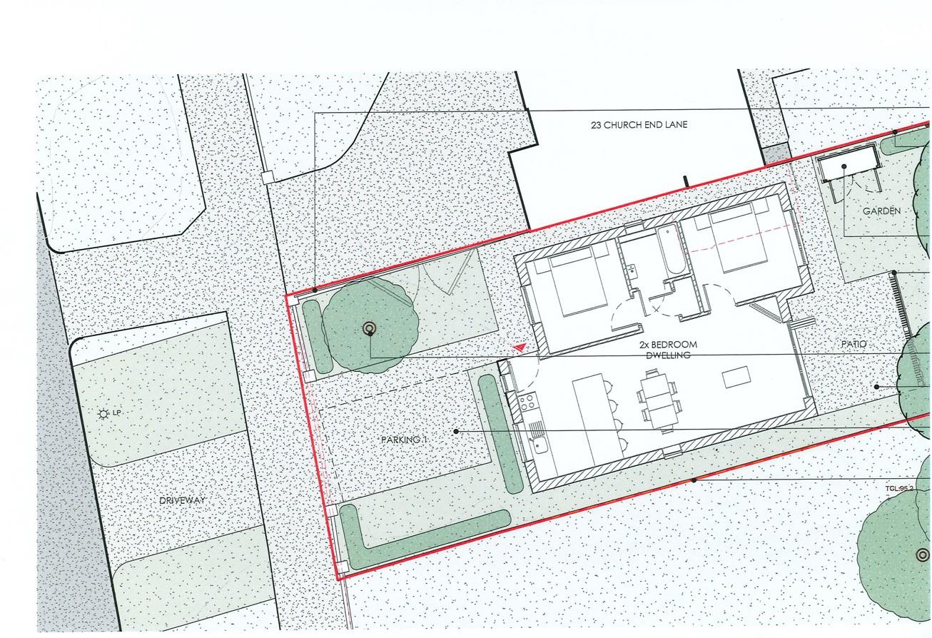 0 bed property in Church End Lane (Garden Plot), Reading